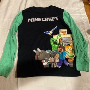 Boy, Minecraft, long sleeve shirt